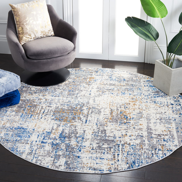 Safavieh Shivan Shv195M Ivory/Blue Rugs.