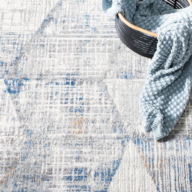 Safavieh Shivan Shv196M Ivory/Blue Rugs.