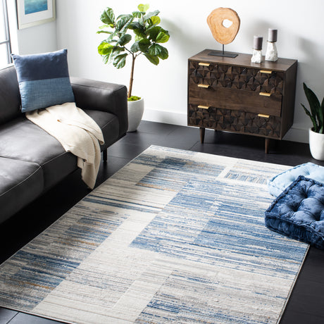Safavieh Shivan Shv198M Ivory/Blue Rugs.