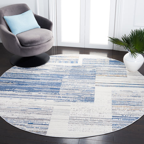 Safavieh Shivan Shv198M Ivory/Blue Rugs.