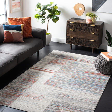 Safavieh Shivan Shv198P Ivory/Rust Rugs.