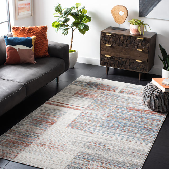 Safavieh Shivan Shv198P Ivory/Rust Rugs.