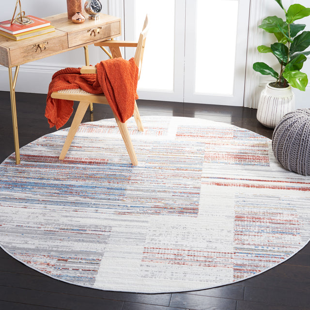 Safavieh Shivan Shv198P Ivory/Rust Rugs.