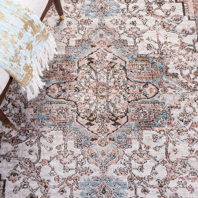 Safavieh Shivan Shv703F Grey/Blue Rug.