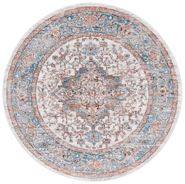 Safavieh Shivan Shv703F Grey/Blue Rug.