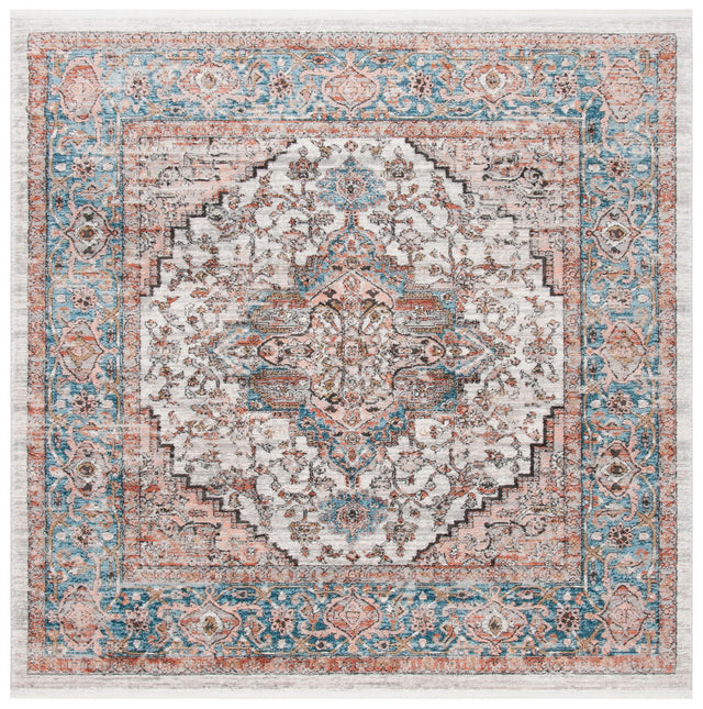 Safavieh Shivan Shv703F Grey/Blue Rug.