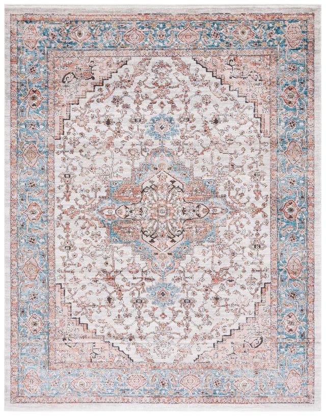 Safavieh Shivan Shv703F Grey/Blue Rug.