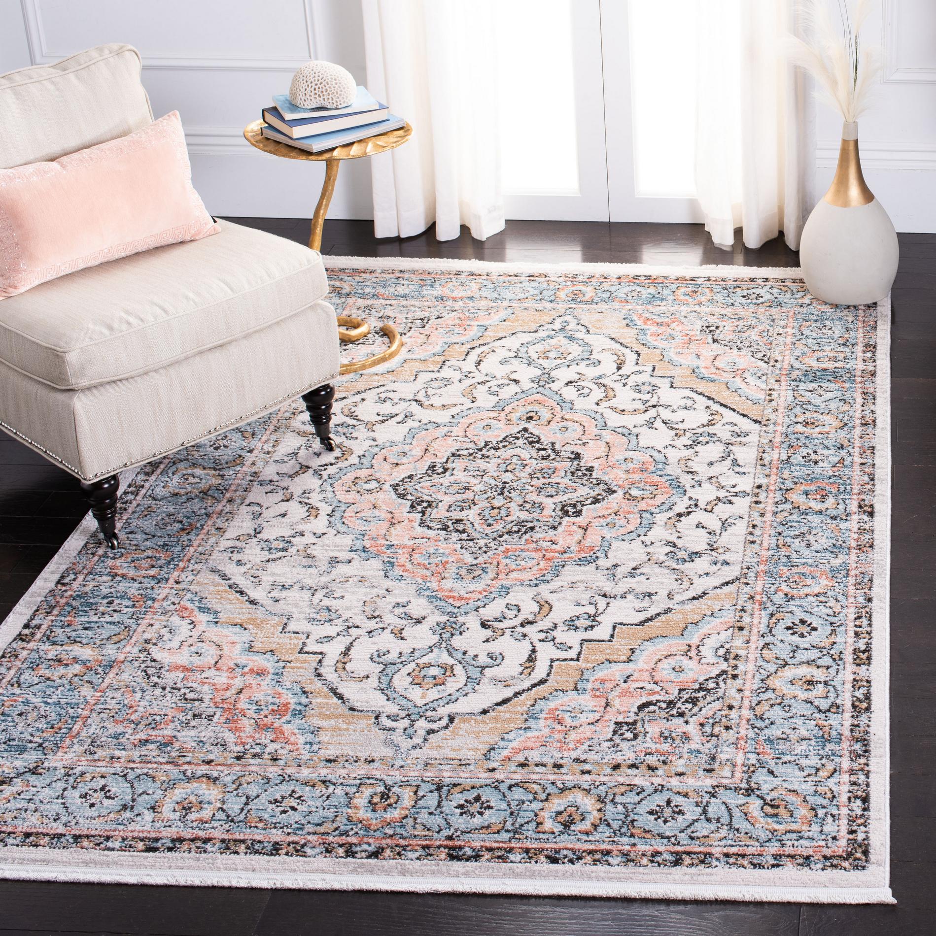 Safavieh Shivan Shv704F Grey/Blue Area Rug