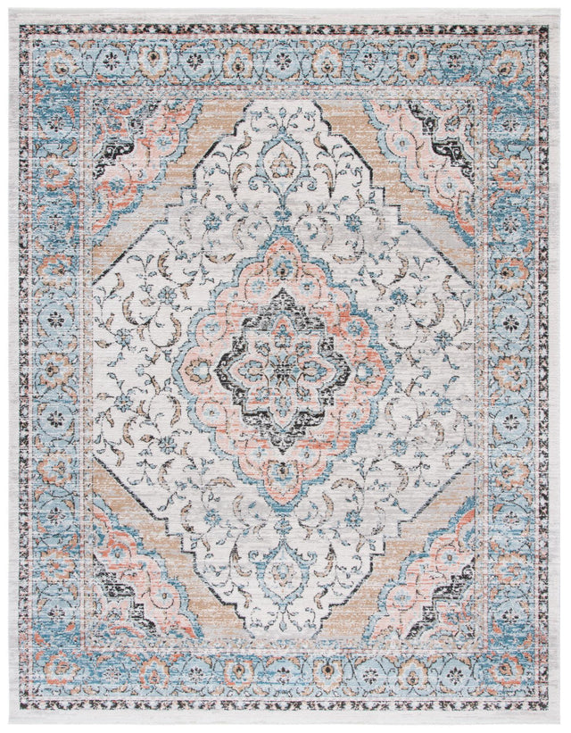 Safavieh Shivan Shv704F Grey/Blue Rug.