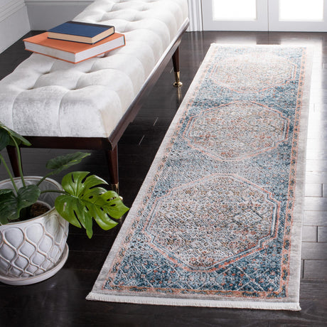 Safavieh Shivan Shv714M Blue/Red Rugs.