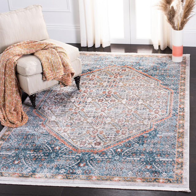 Safavieh Shivan Shv714M Blue/Red Rugs.