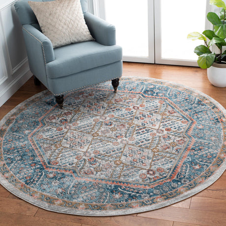 Safavieh Shivan Shv714M Blue/Red Rugs.