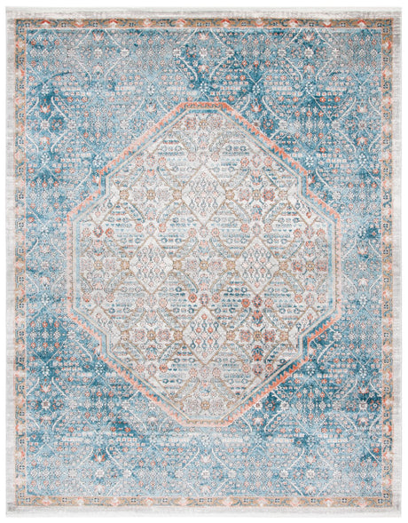 Safavieh Shivan Shv714M Blue/Red Rugs.