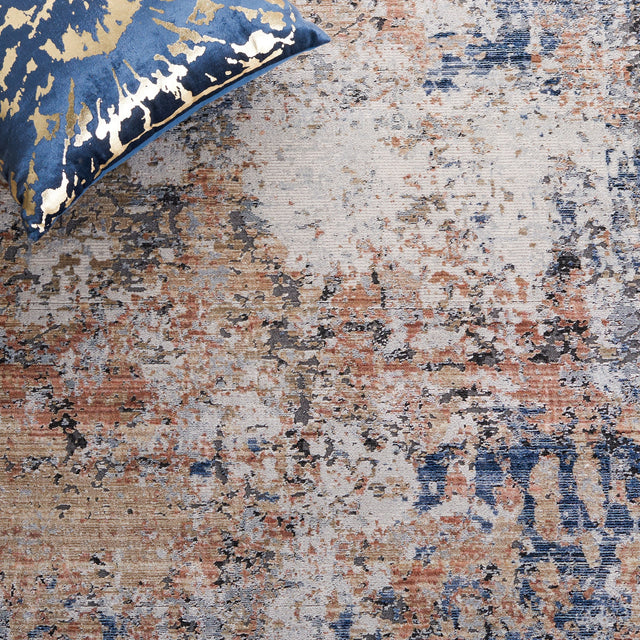 Safavieh Signature Sig764M Blue/Rust Rug.