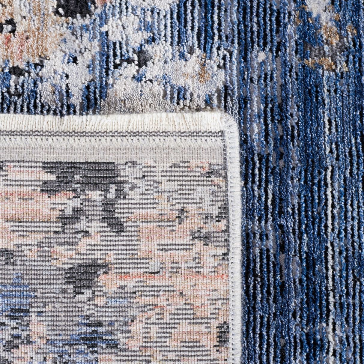 Safavieh Signature Sig764M Blue/Rust Rug.