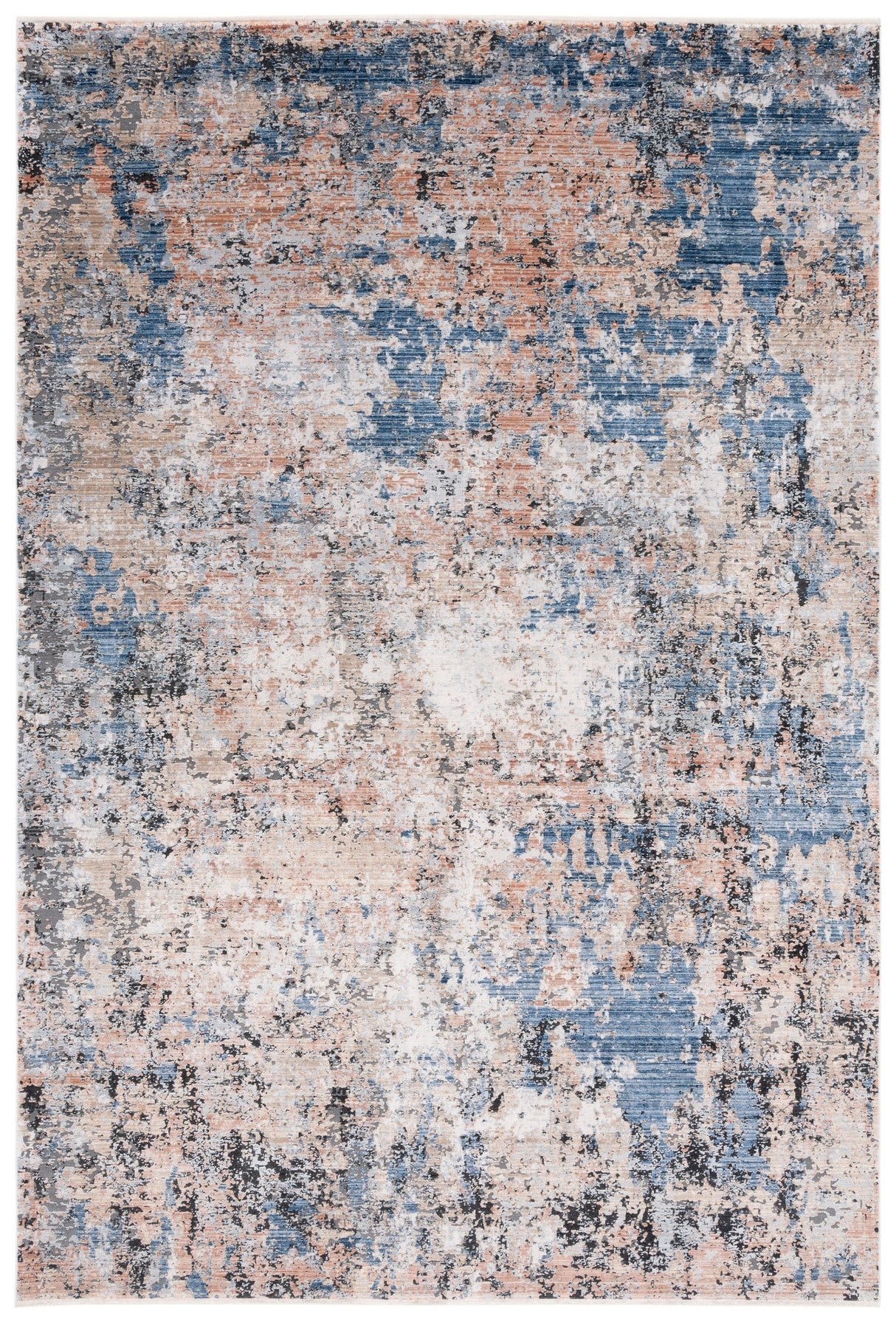 Safavieh Signature Sig764M Blue/Rust Rug.