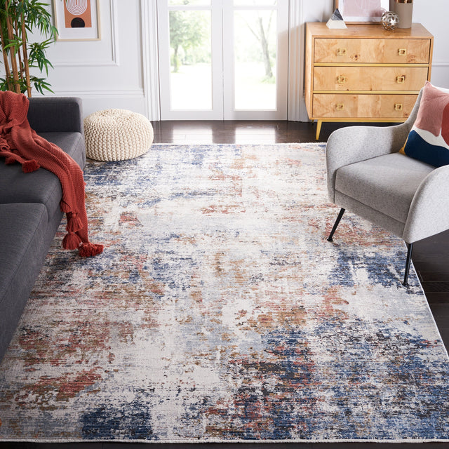 Safavieh Signature Sig766M Blue/Rust Rug.
