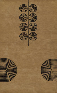 Momeni Simba Sim-6 Beige Area Rug