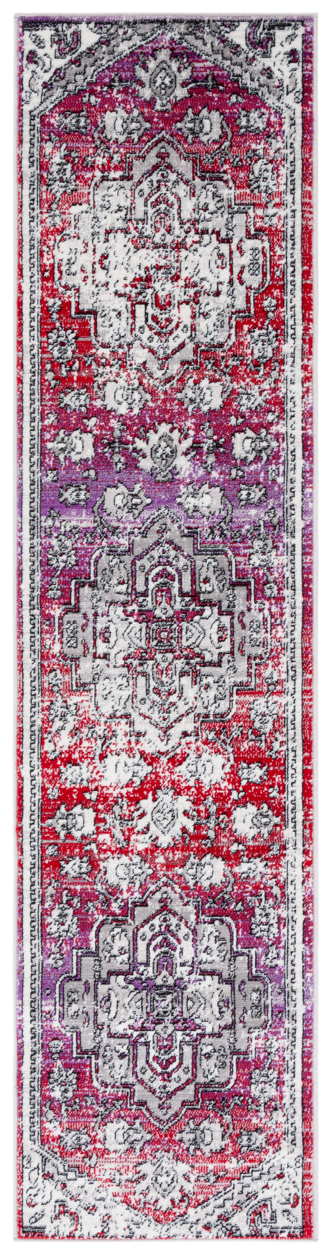 Safavieh Skyler Sky101Q Red/Ivory Area Rug