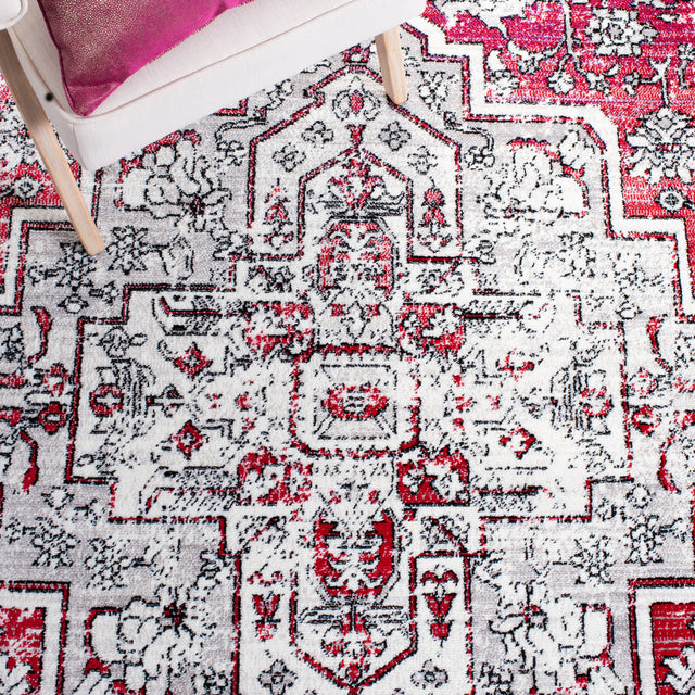 Safavieh Skyler Sky101Q Red/Ivory Area Rug