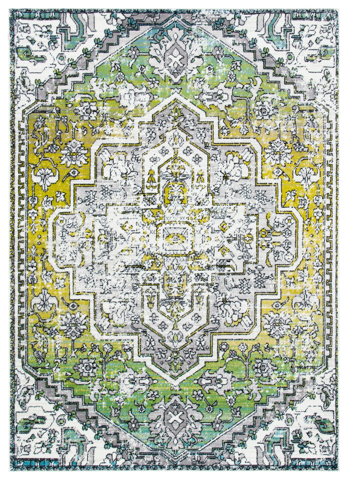 Safavieh Skyler Sky101Y Green/Ivory Rugs.