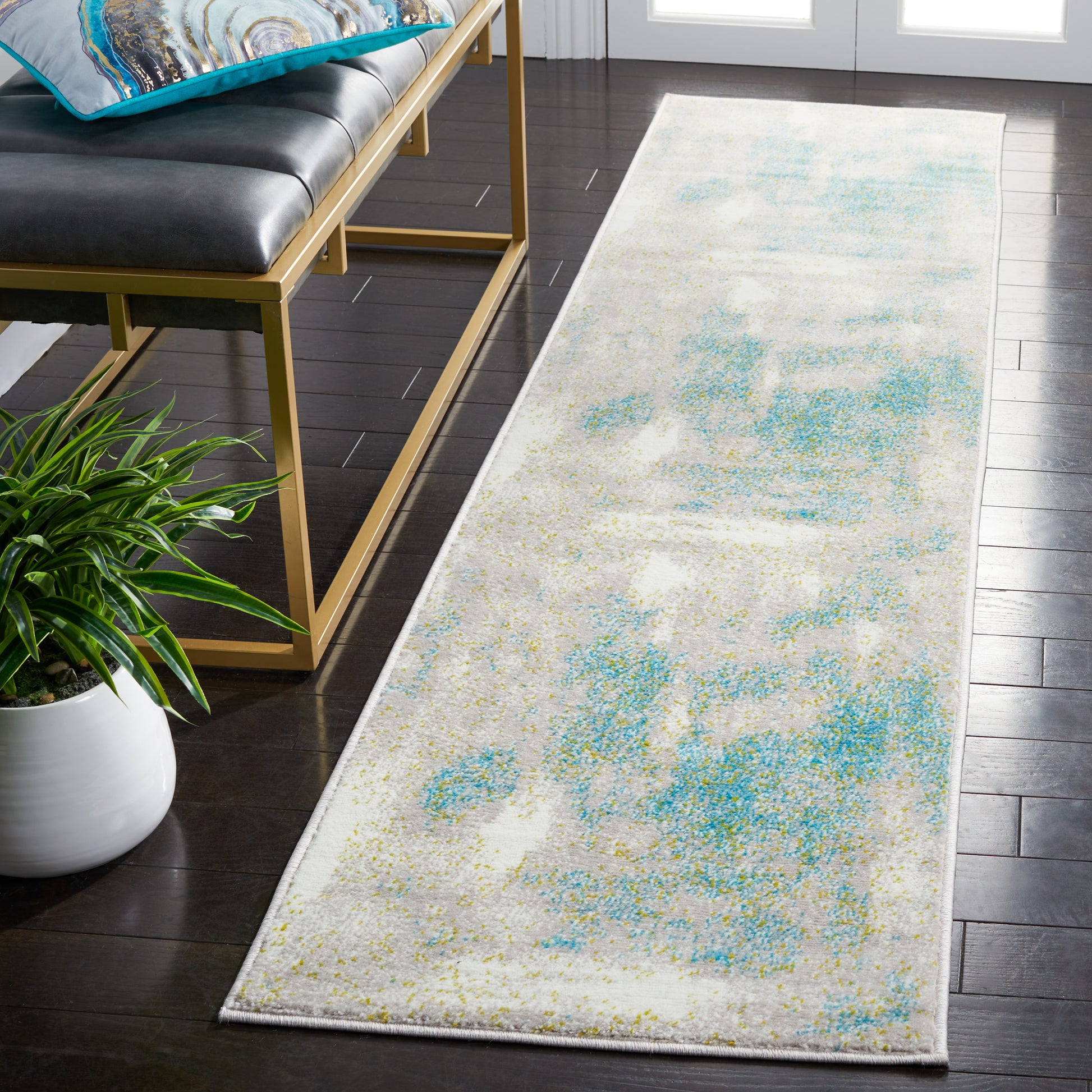 Safavieh Skyler Sky141F Grey/Green Area Rug