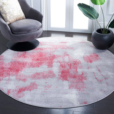 Safavieh Skyler Sky141Q Grey/Red Area Rug