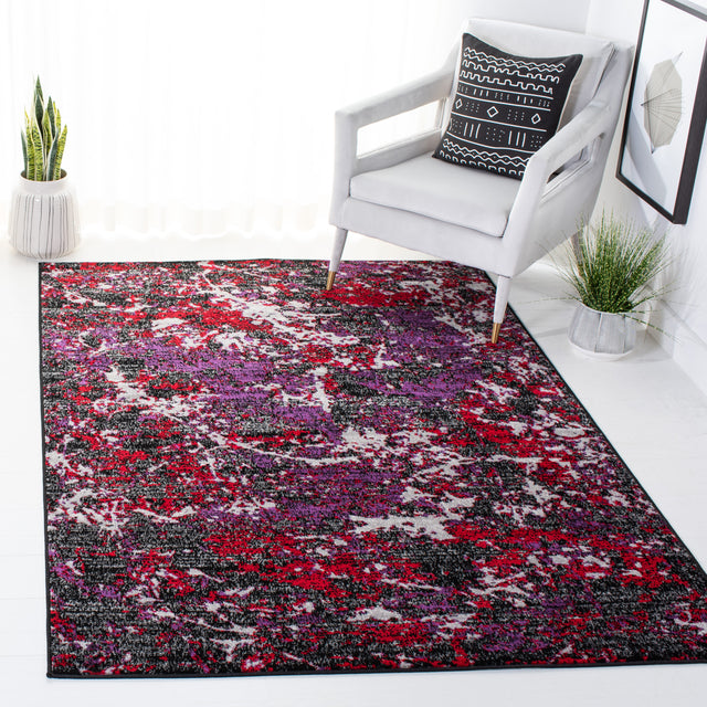 Safavieh Skyler Sky186V Black/Purple Area Rug