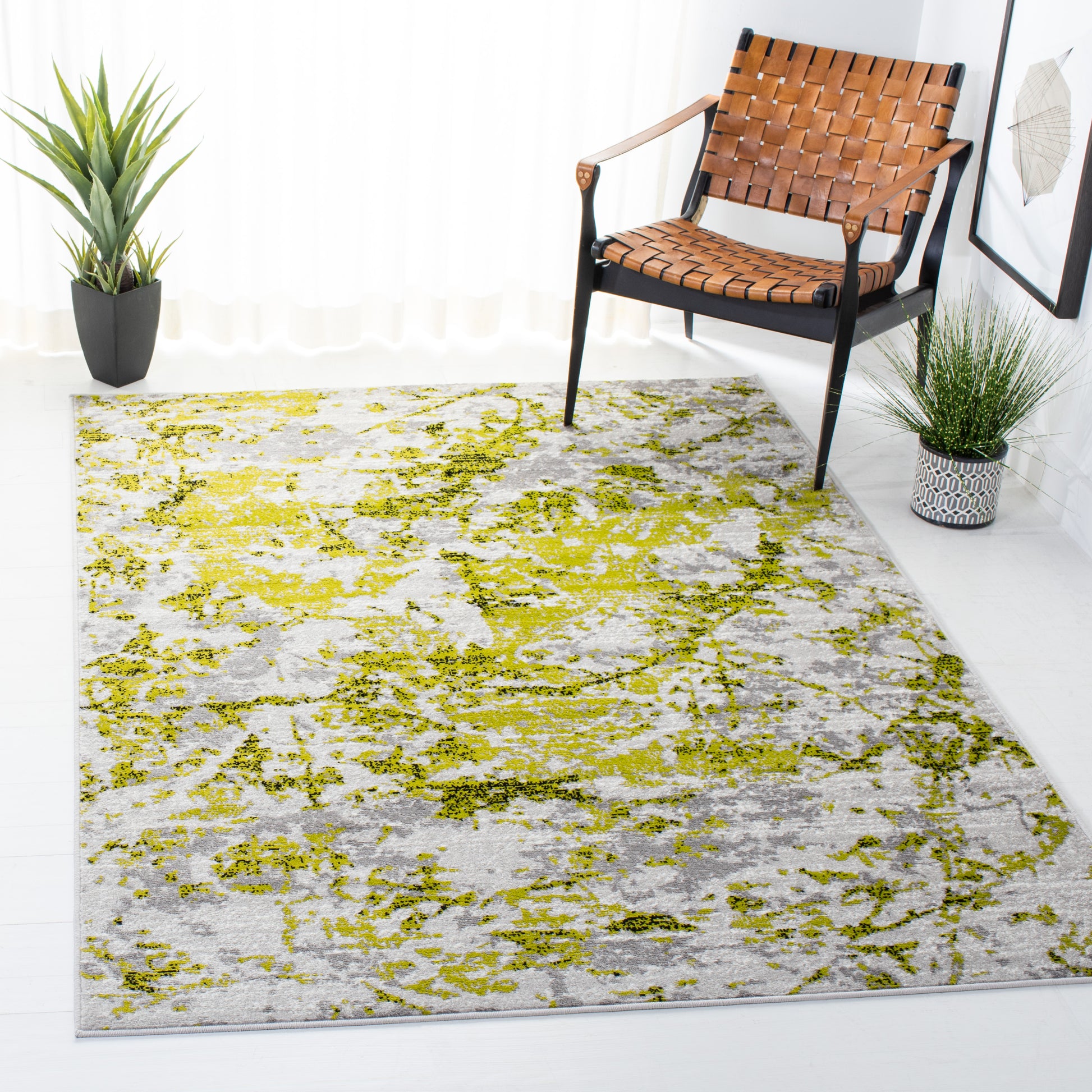 Safavieh Skyler Sky186Y Grey/Green Area Rug