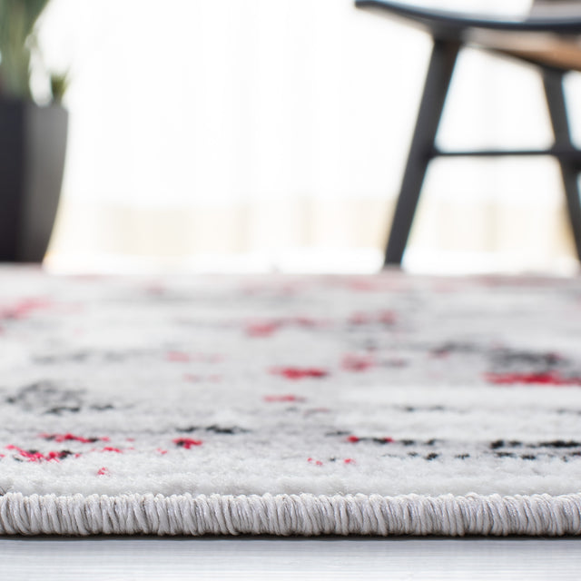 Safavieh Skyler Sky193Q Grey/Red Rugs.