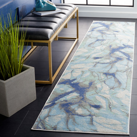 Safavieh Skyler Sky512N Light Blue/Grey Rug.