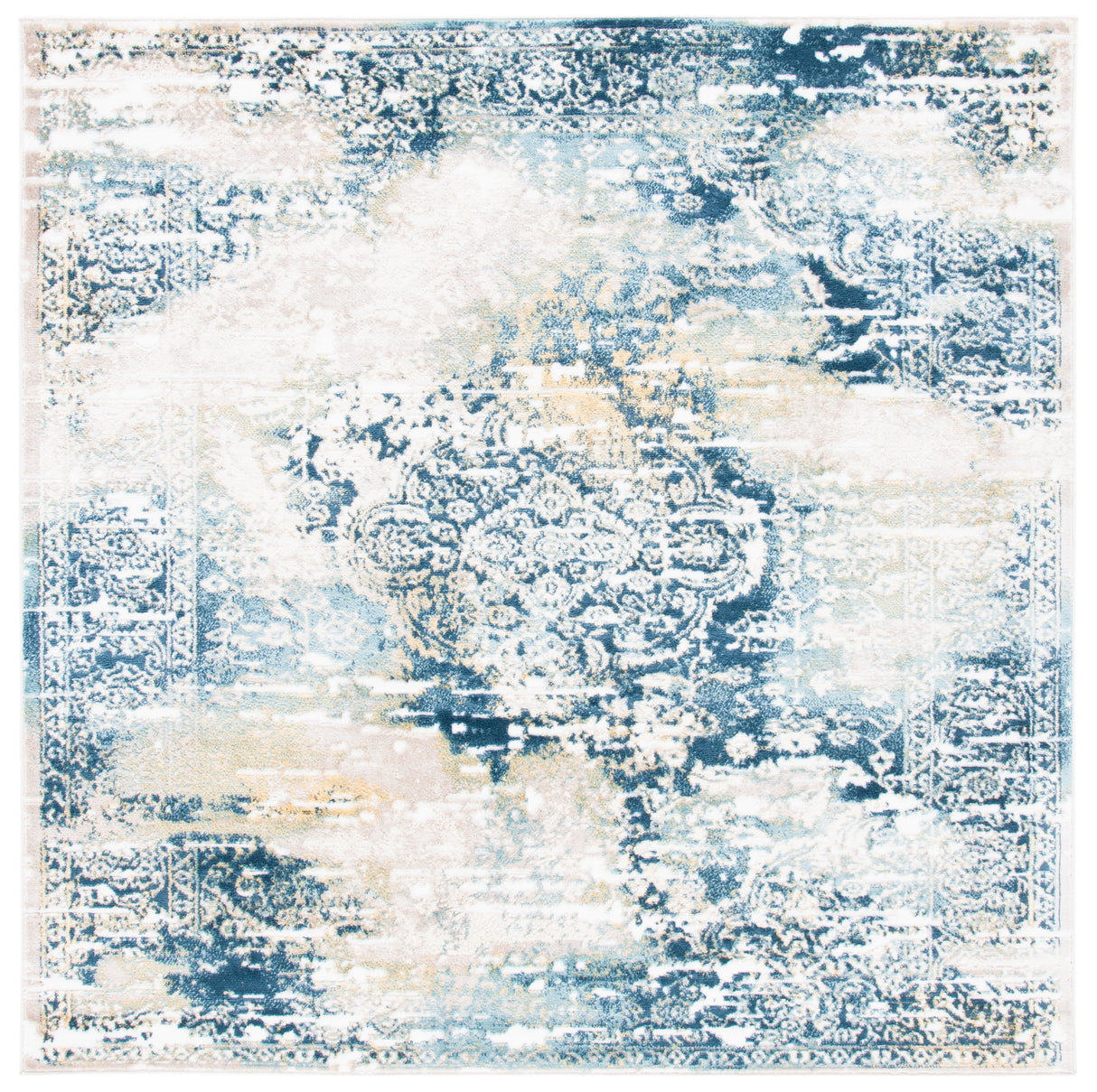 Safavieh Skyler Sky543M Navy/Gold Rugs.