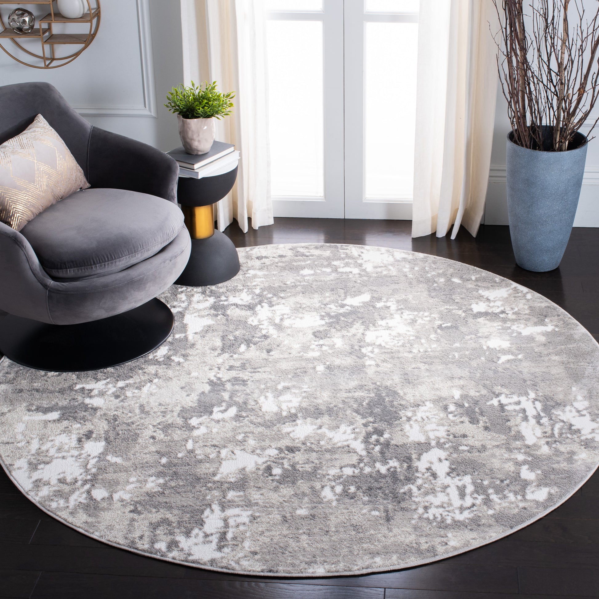 Safavieh Skyler Sky562F Light Grey/Grey Area Rug