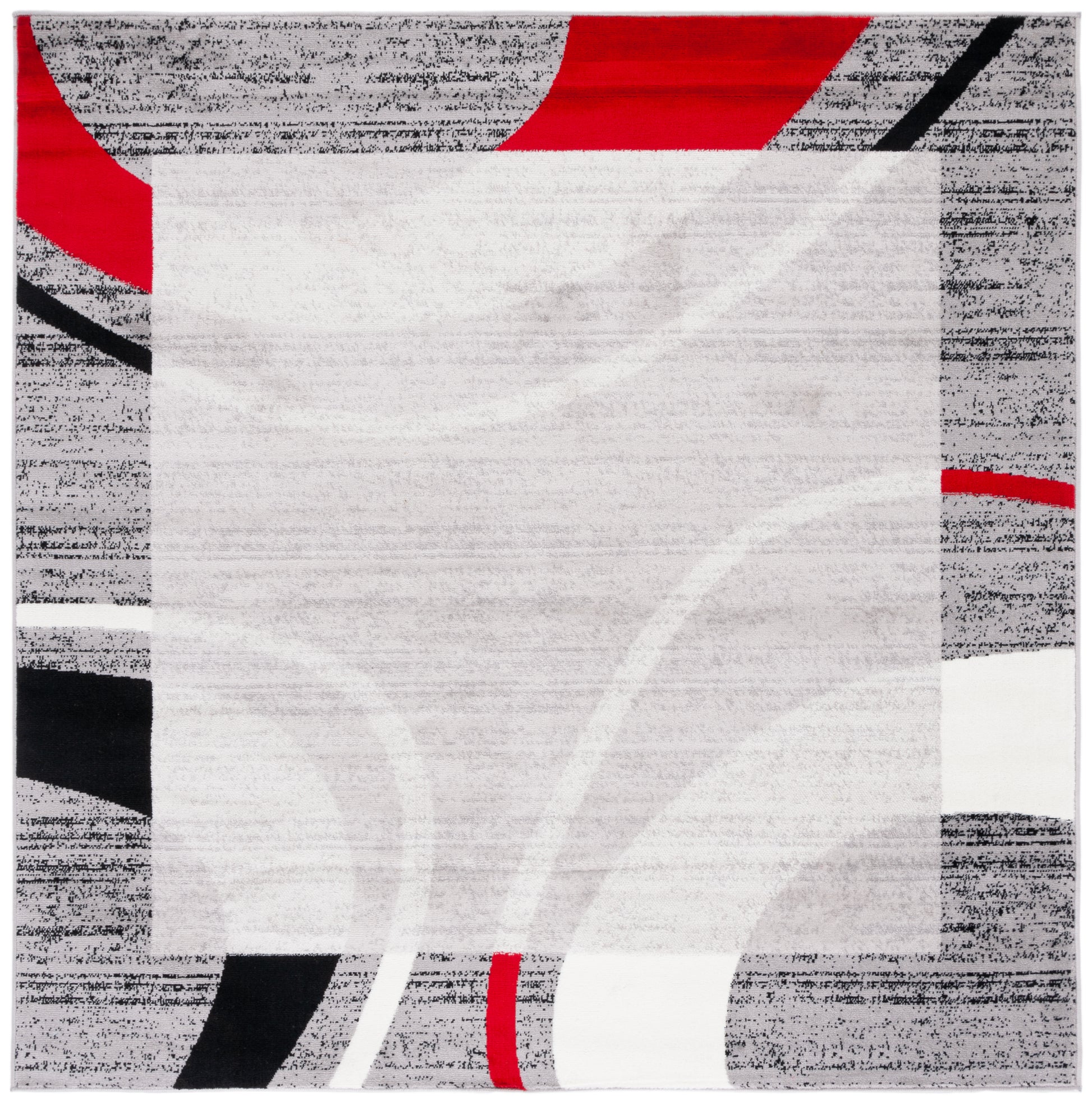 Safavieh Skyler Sky761F Grey/Red Area Rug