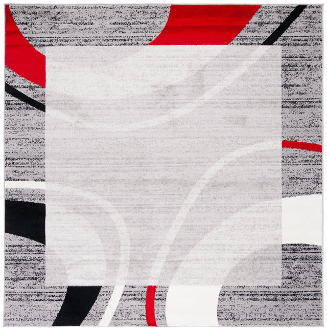 Safavieh Skyler Sky761F Grey/Red Rug.