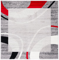 Safavieh Skyler Sky761F Grey/Red Area Rug