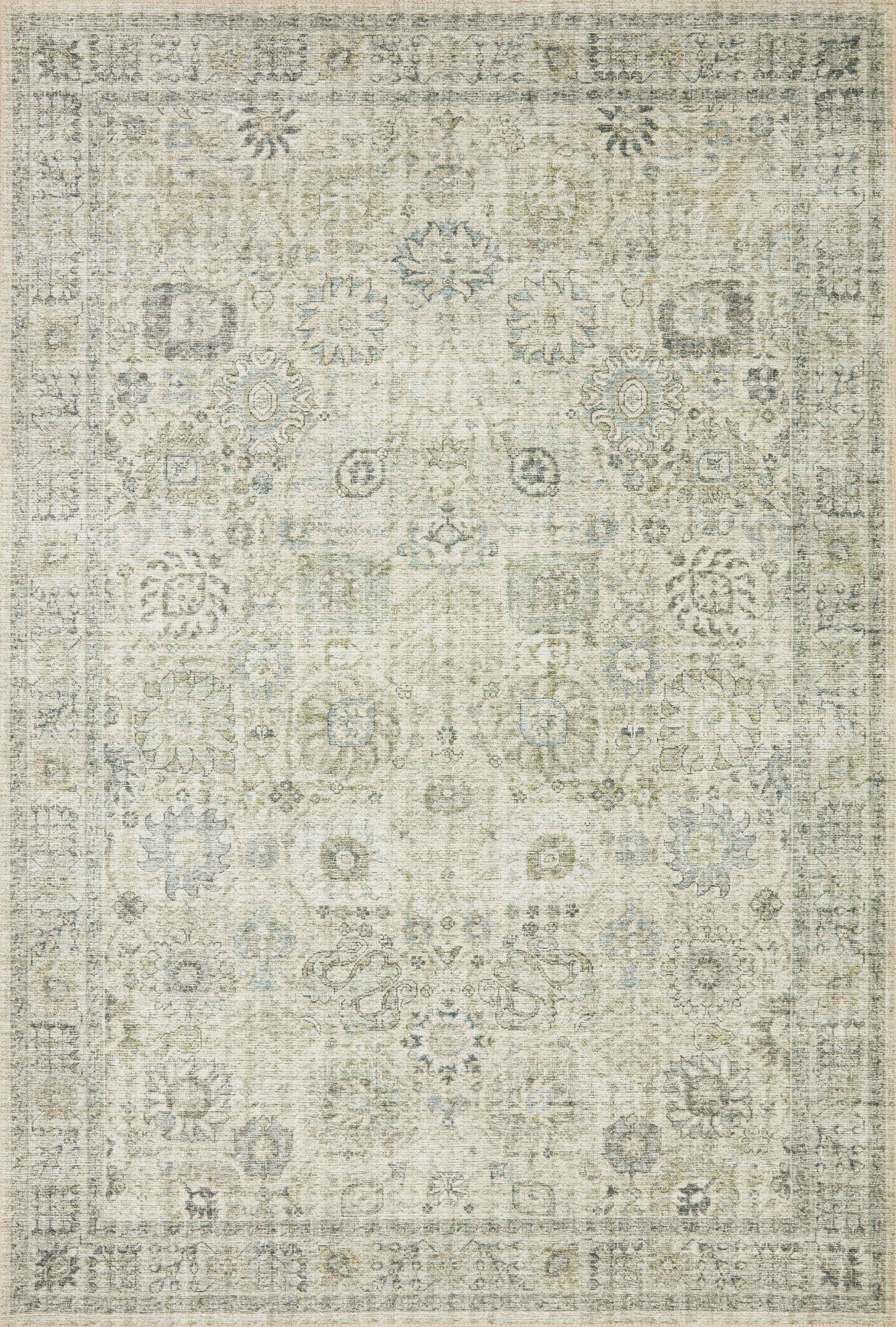 Loloi Skye Sky-14 Natural/Sage Area Rug