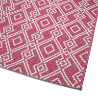 Kaleen Soleri Slr01-92 Pink, White Area Rug