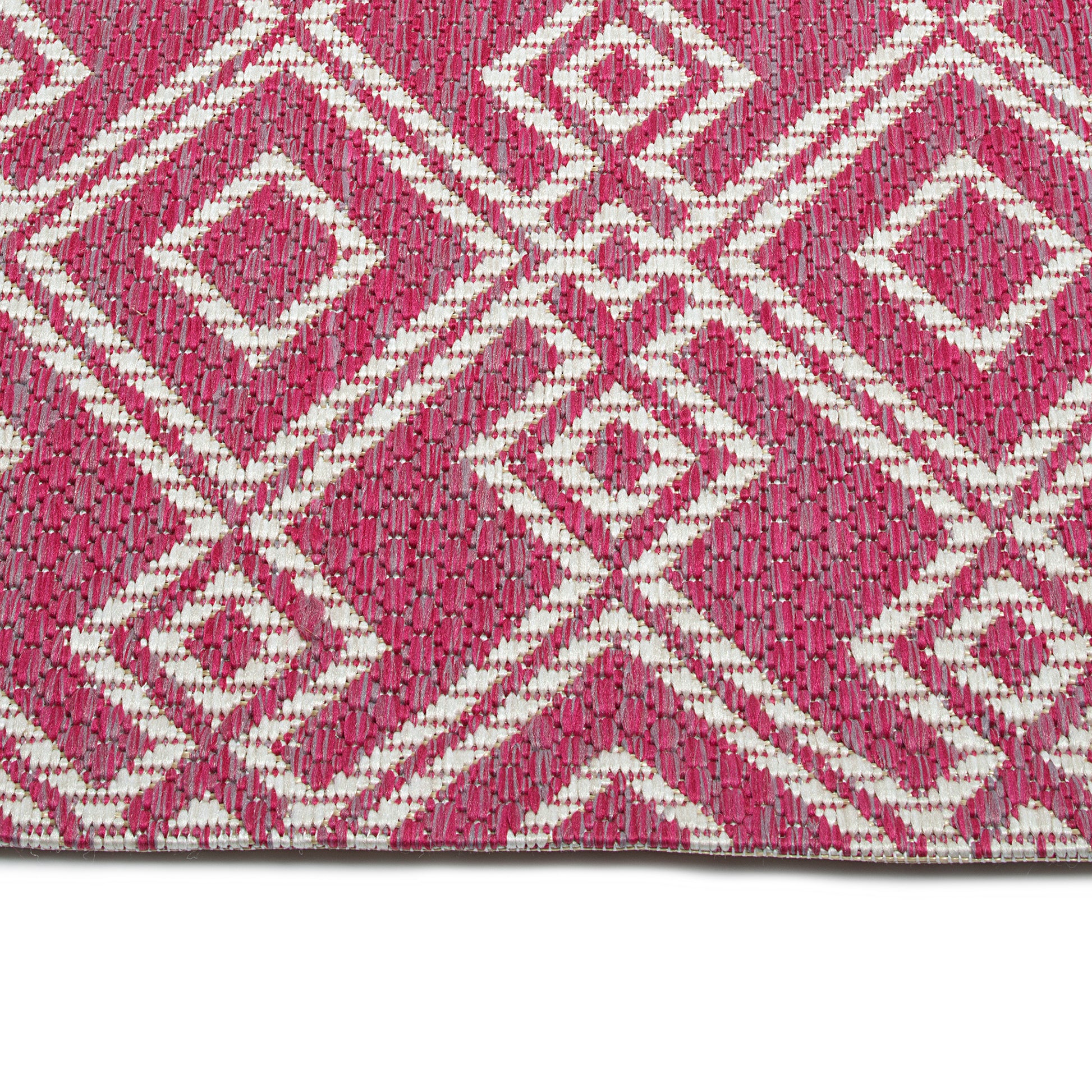 Kaleen Soleri Slr01-92 Pink, White Area Rug