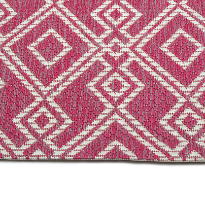 Kaleen Soleri Slr01-92 Pink, White Area Rug