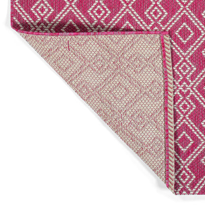 Kaleen Soleri Slr01-92 Pink, White Area Rug