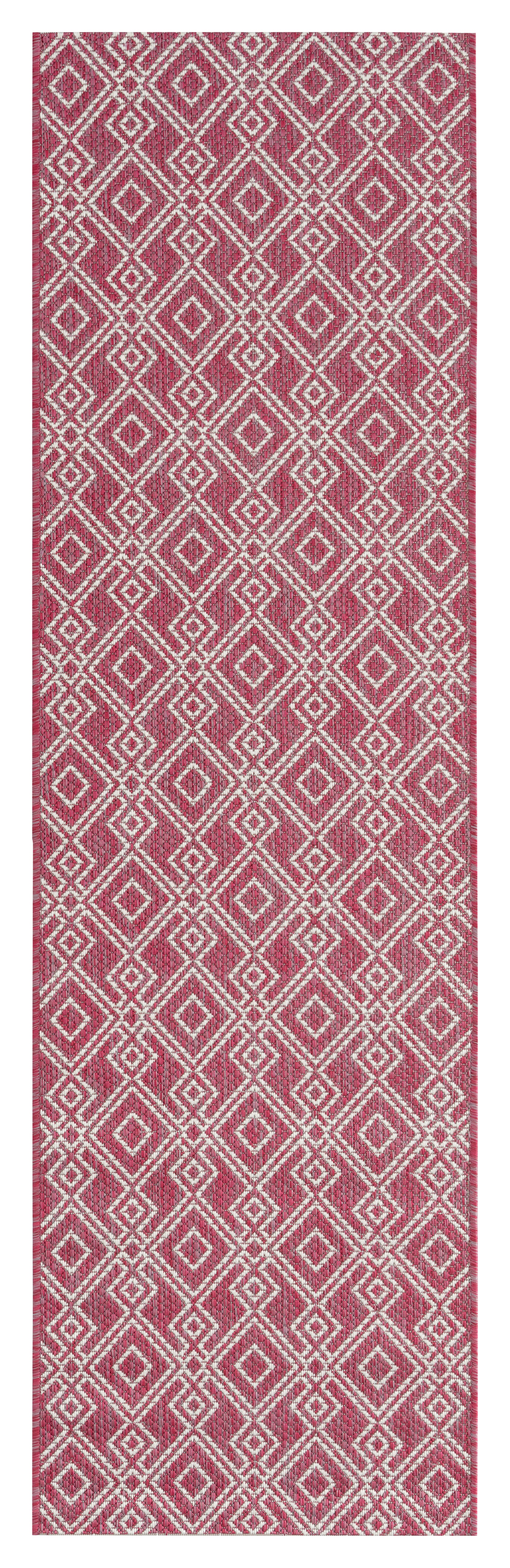 Kaleen Soleri Slr01-92 Pink, White Area Rug