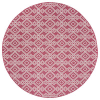 Kaleen Soleri Slr01-92 Pink, White Area Rug