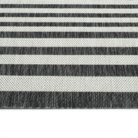 Kaleen Soleri Slr02-38 Charcoal, White Area Rug