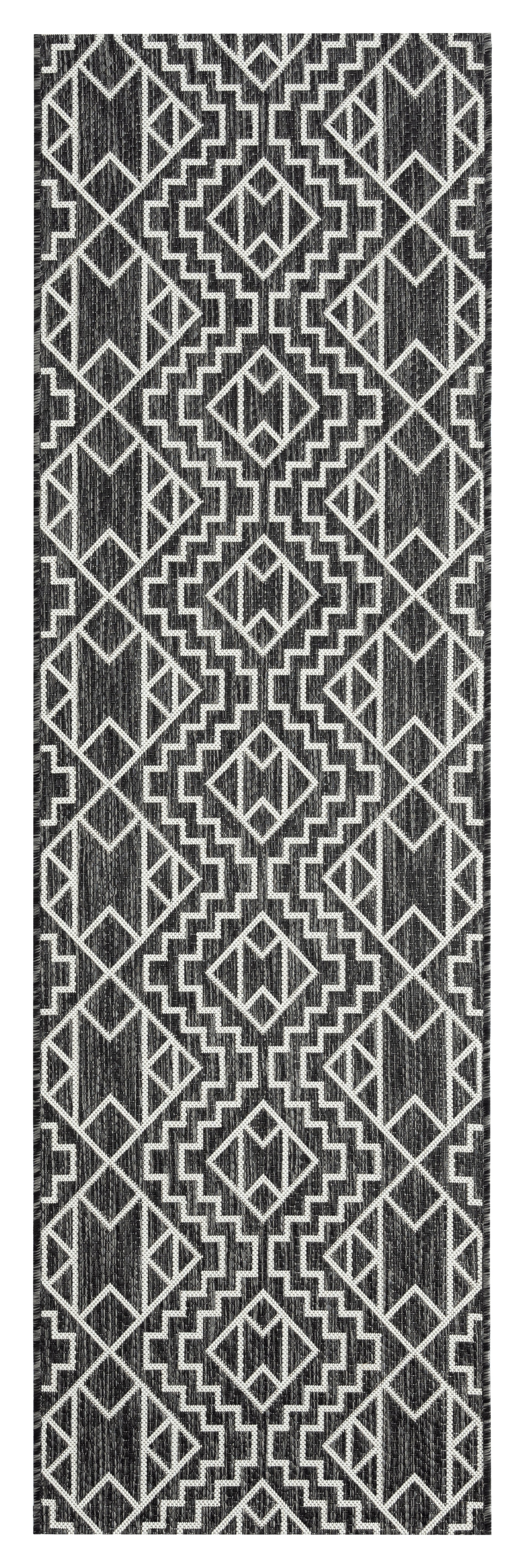 Kaleen Soleri Slr03-38 Charcoal, White Area Rug