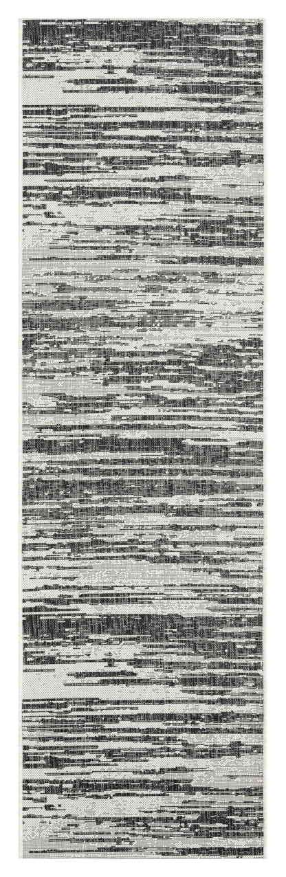 Kaleen Soleri Slr05-38 Charcoal, White Area Rug