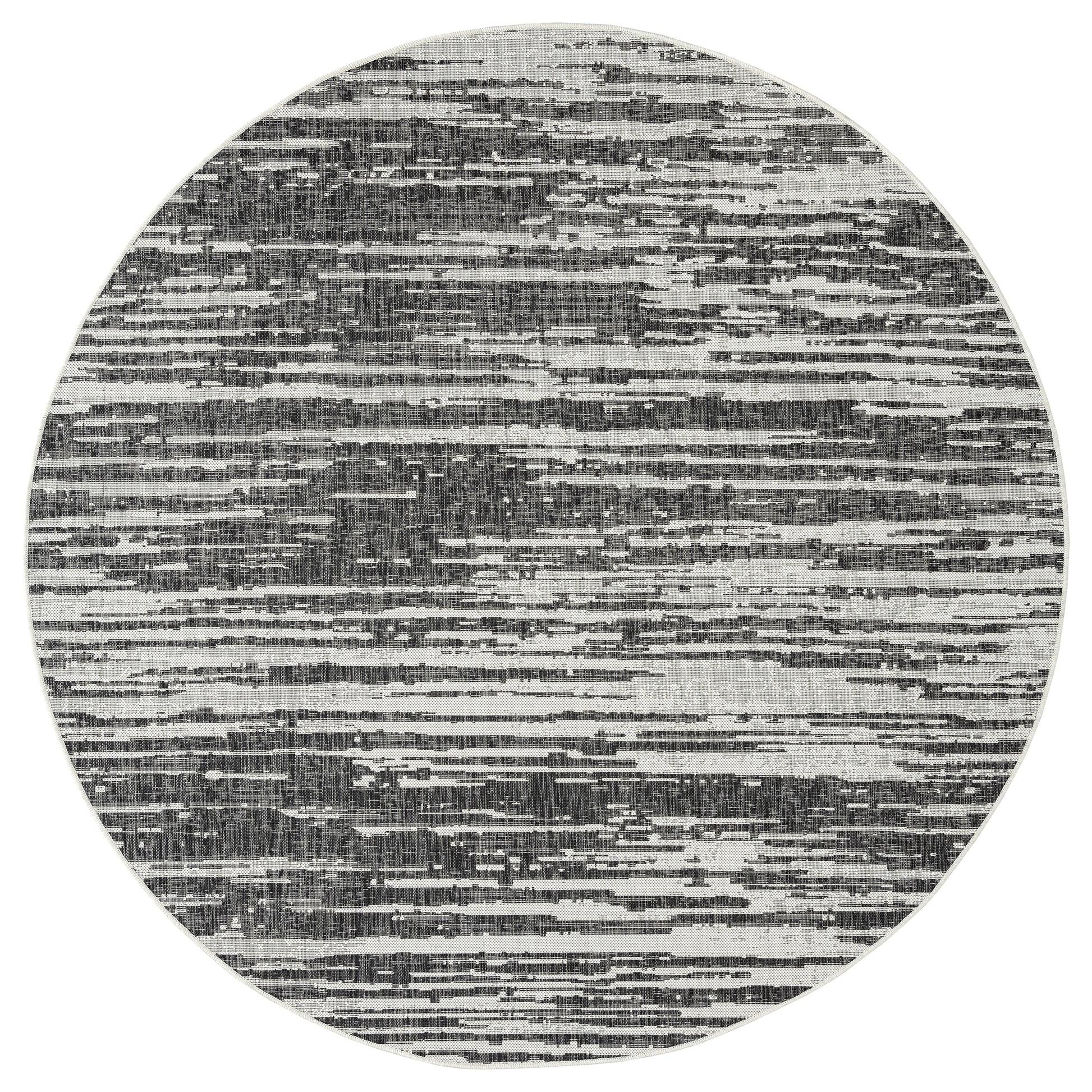 Kaleen Soleri Slr05-38 Charcoal, White Area Rug