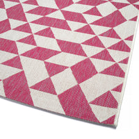 Kaleen Soleri Slr06-92 Pink, White Area Rug