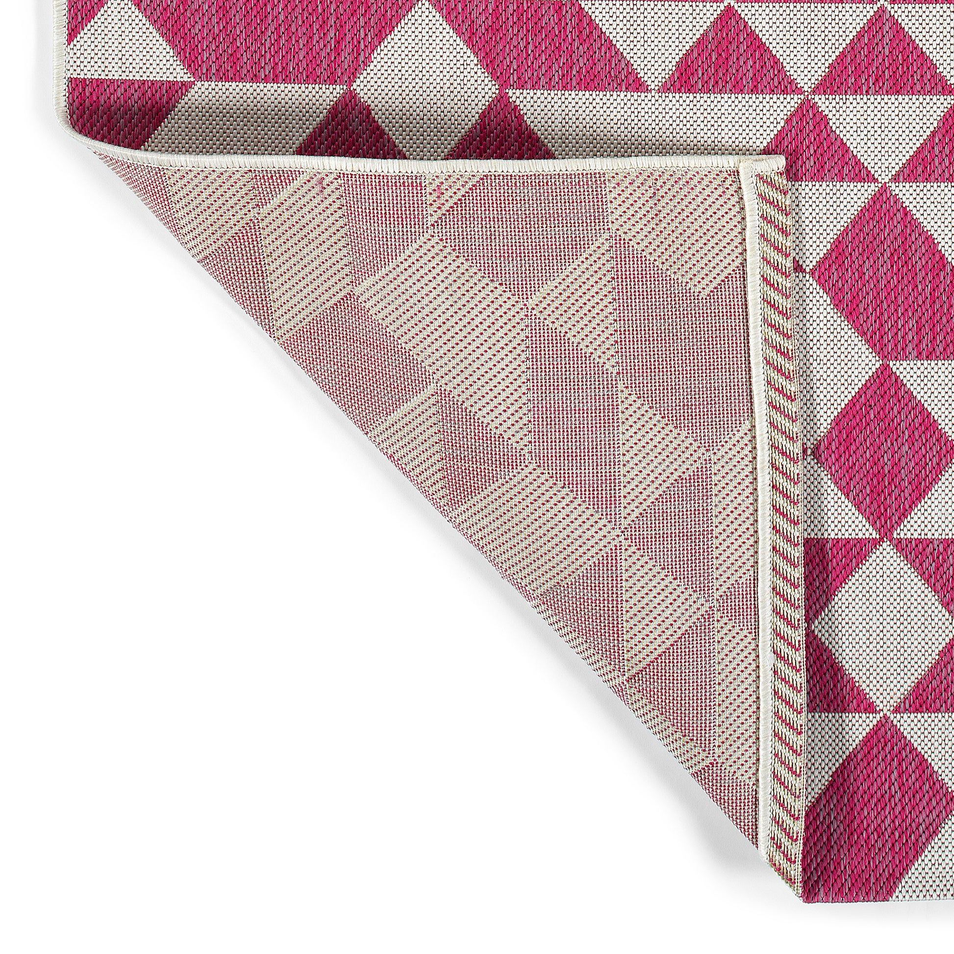 Kaleen Soleri Slr06-92 Pink, White Area Rug