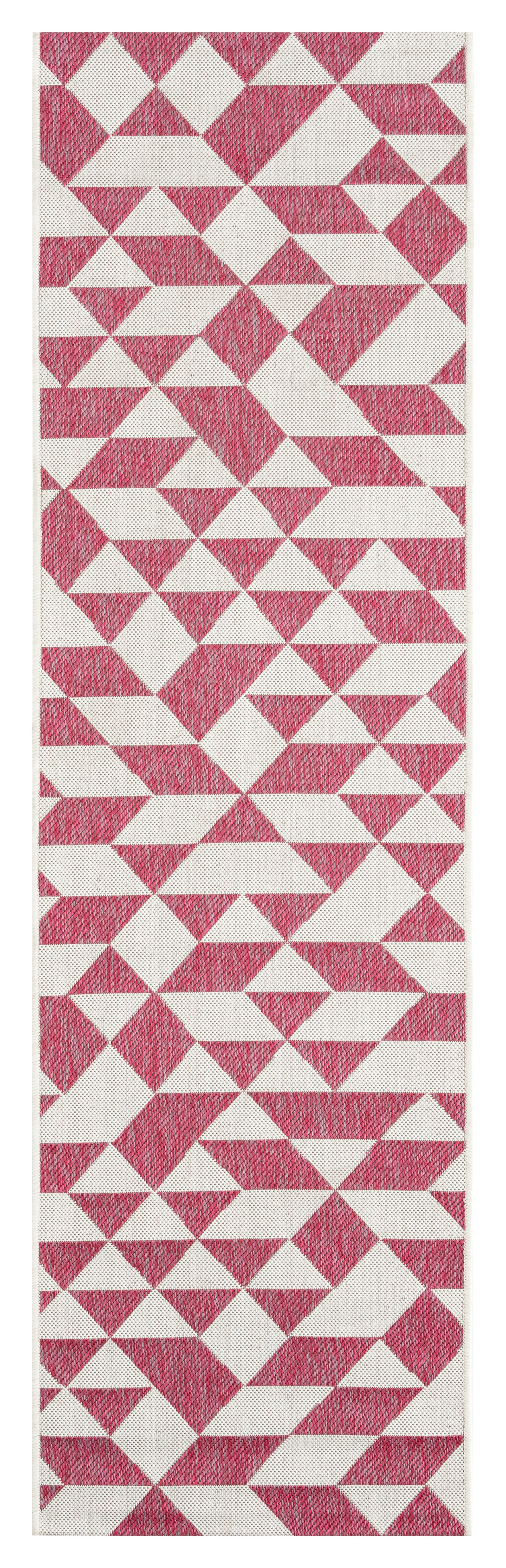 Kaleen Soleri Slr06-92 Pink, White Area Rug